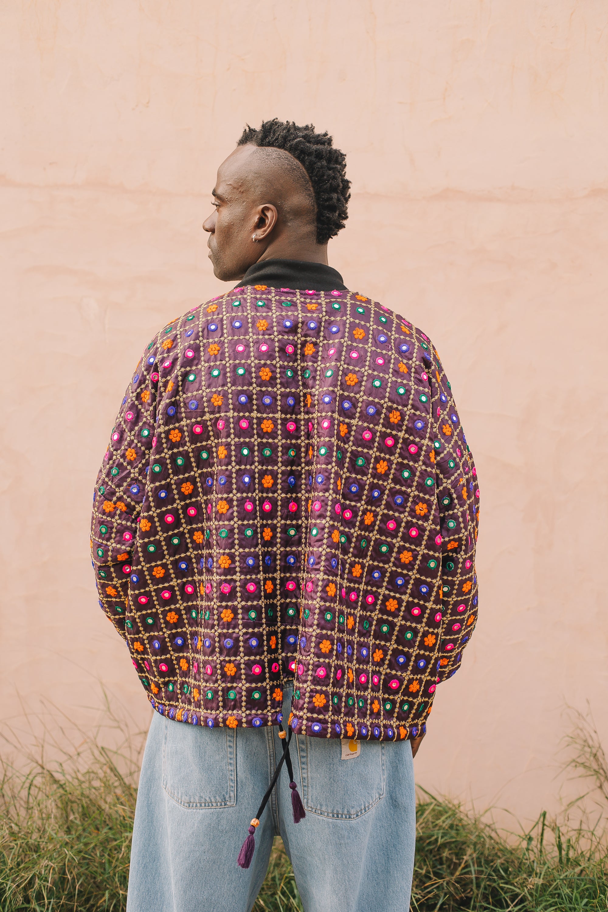 Noah Bomber Jacket Plum