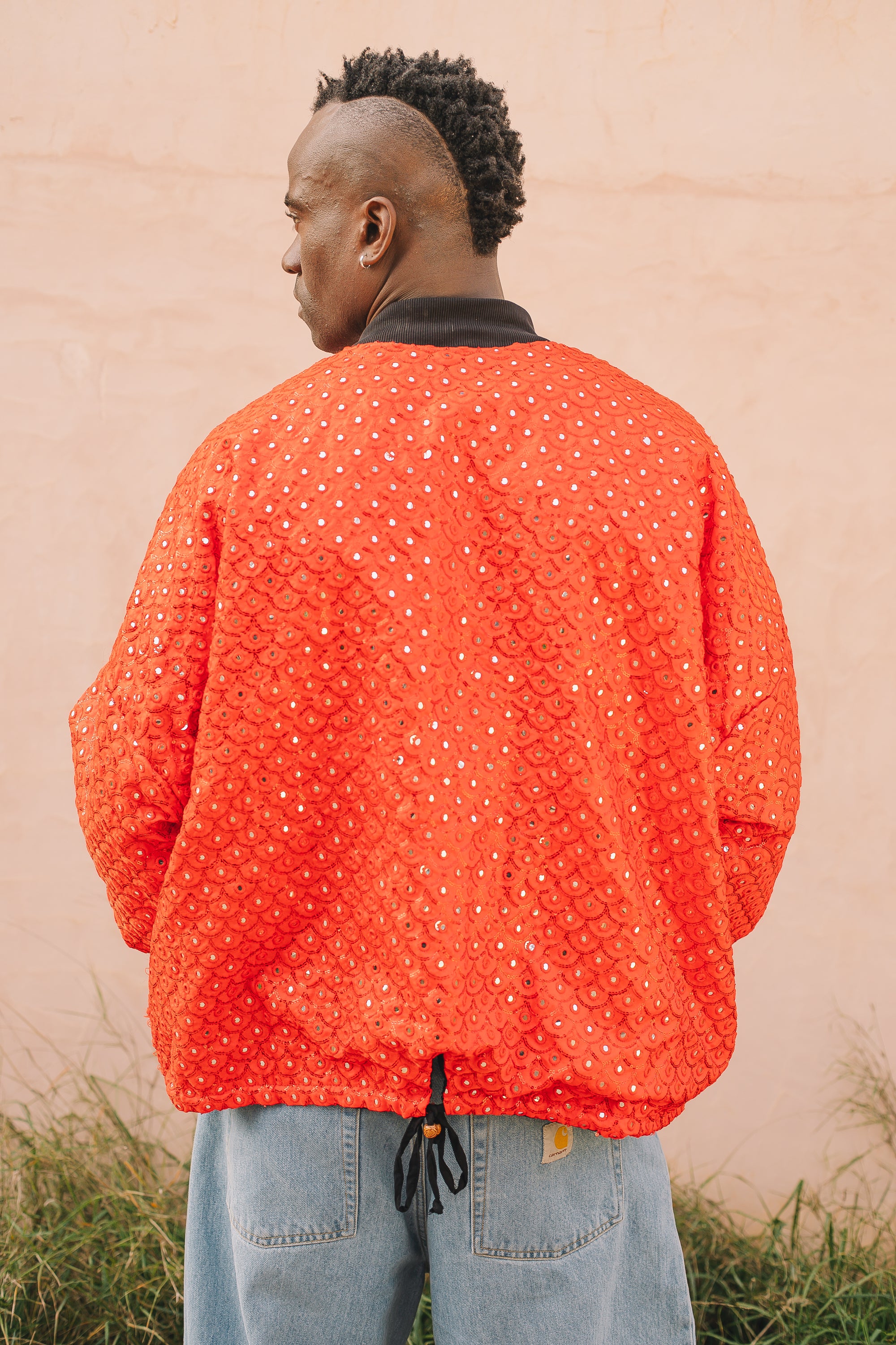 Noah Bomber Jacket Red mirrors