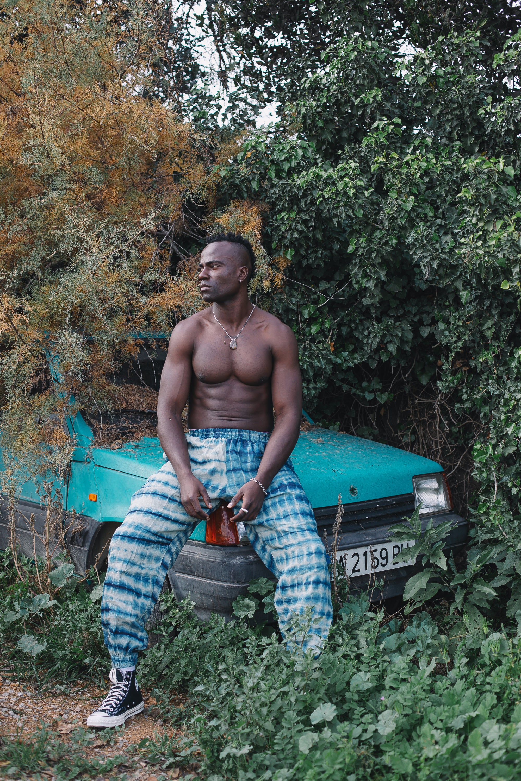LEVII - Tiedye Linen Joggers