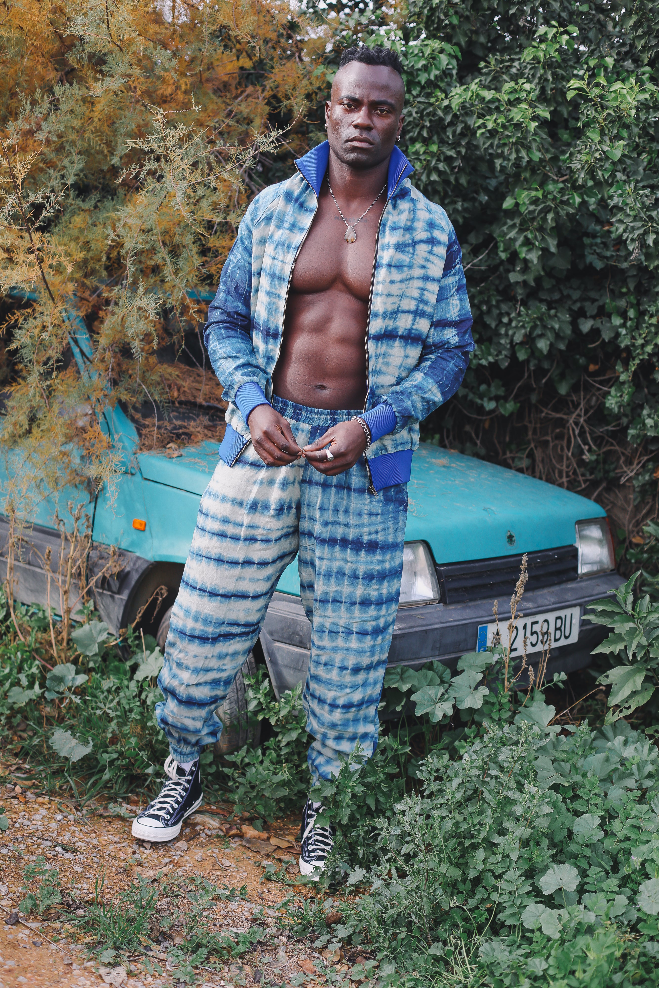 LEVII - Tiedye Linen Jacket