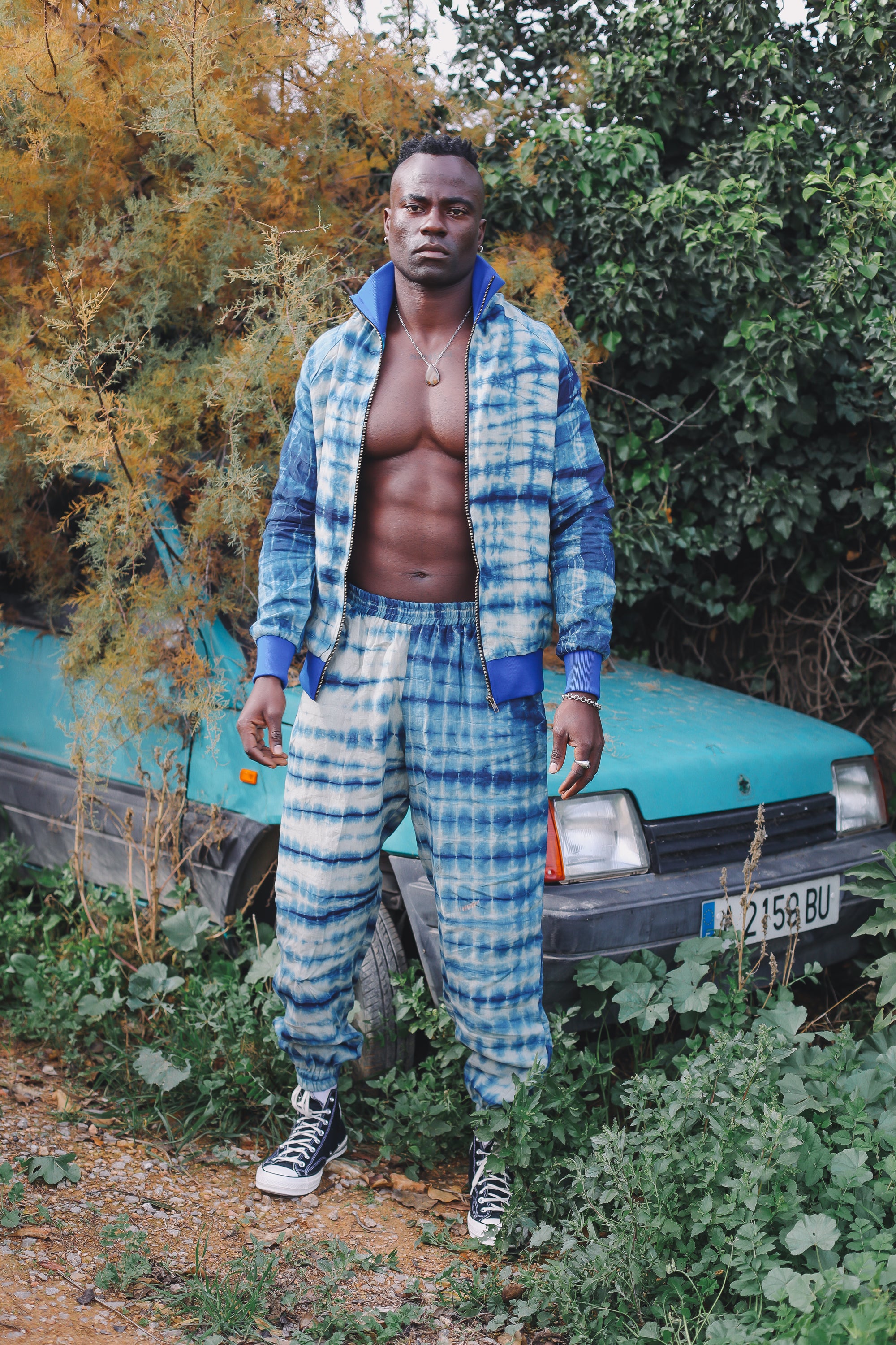LEVII - Tiedye Linen Jacket