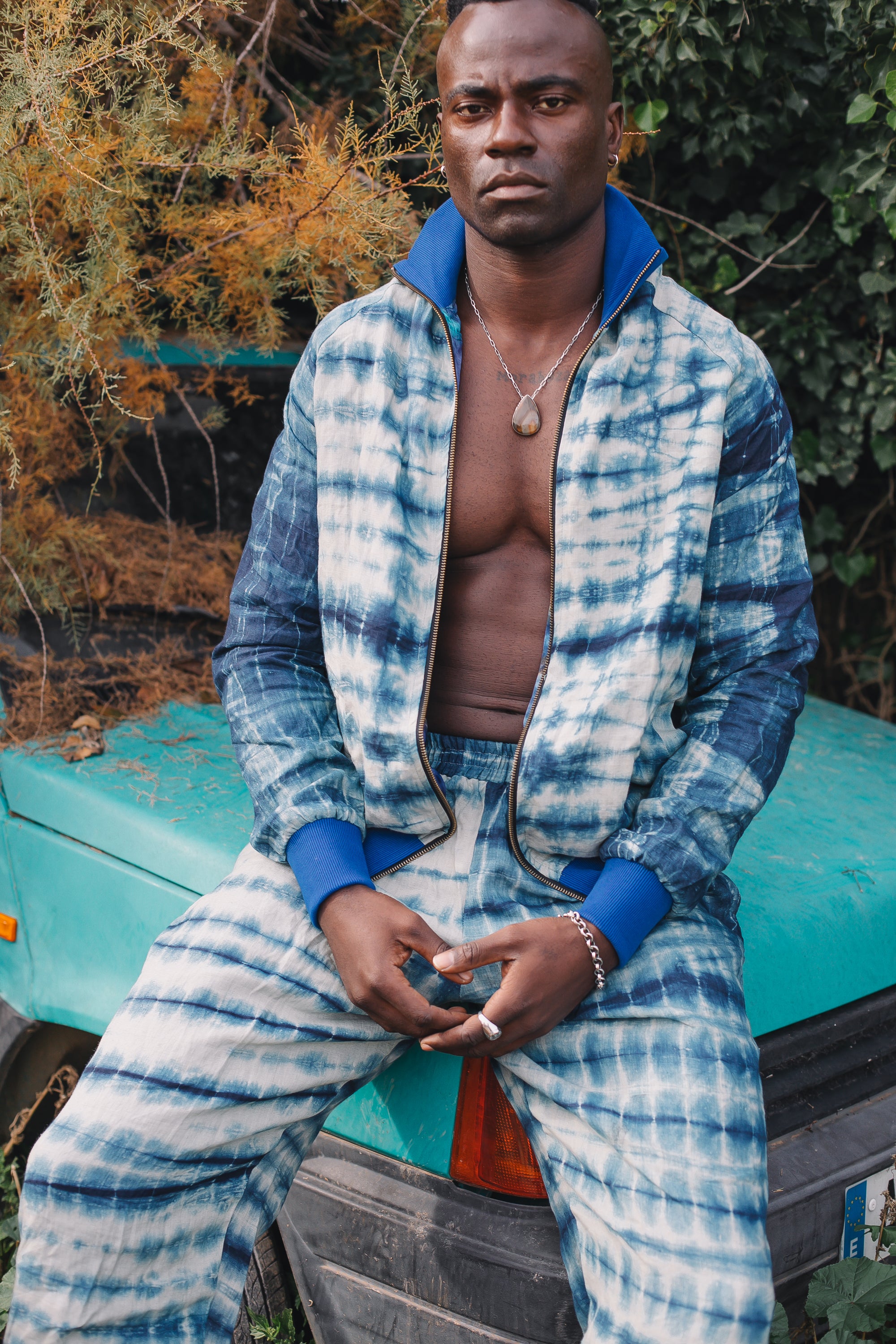 LEVII - Tiedye Linen Jacket