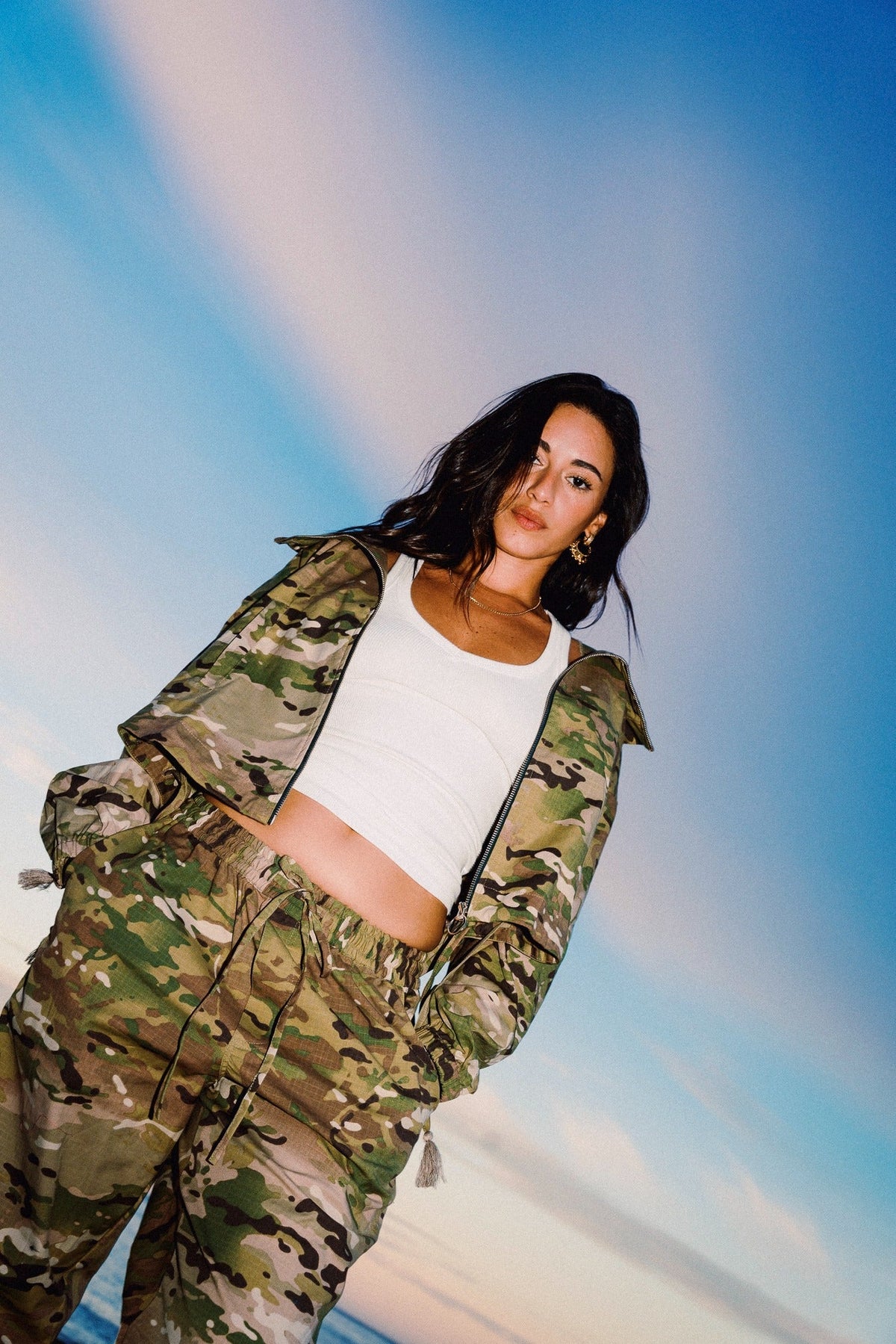 RALLY camo cotton track pants matching limited edition tracksuit by OOTO Clothing – image 10