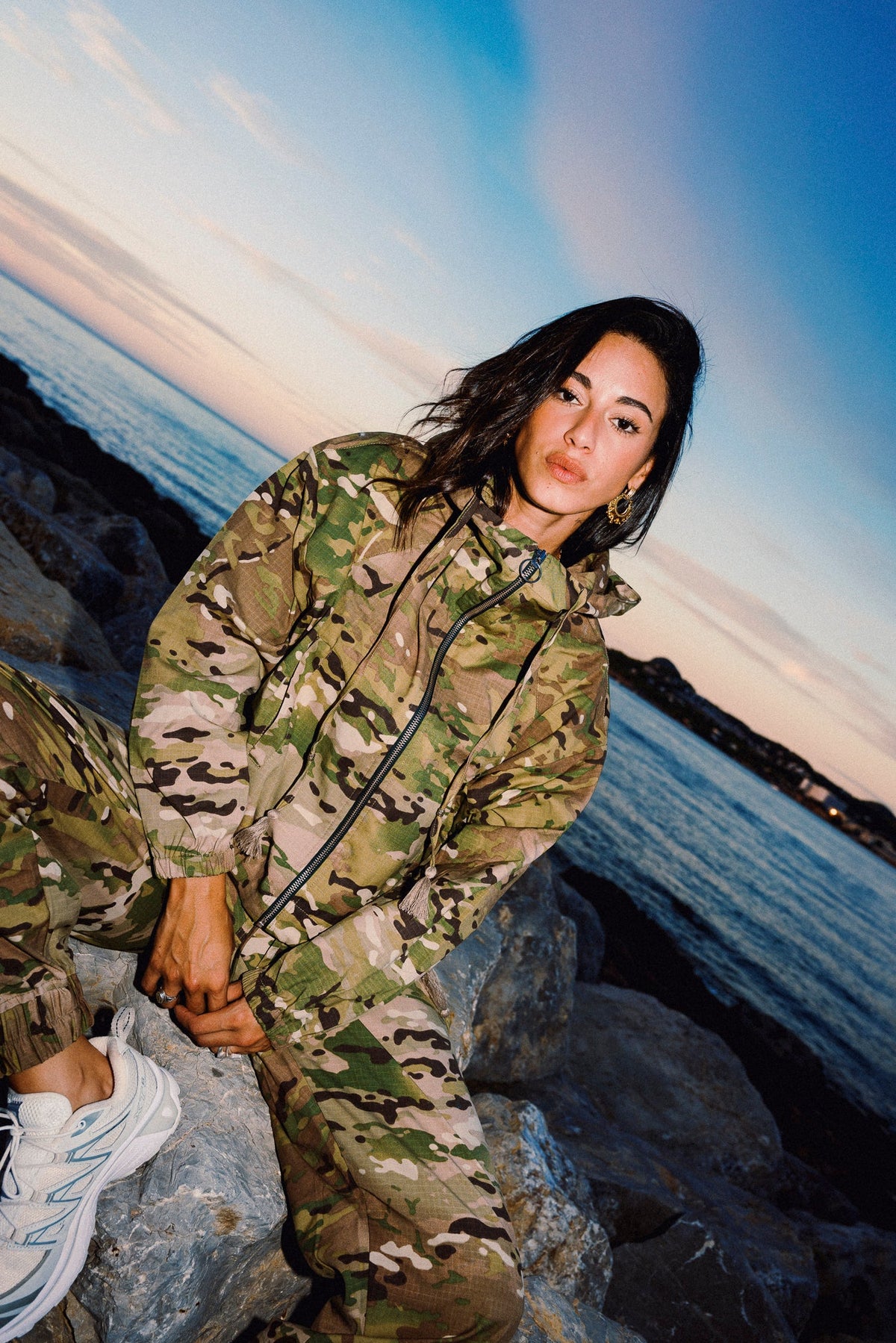RALLY camo cotton track pants matching limited edition tracksuit by OOTO Clothing – image 5