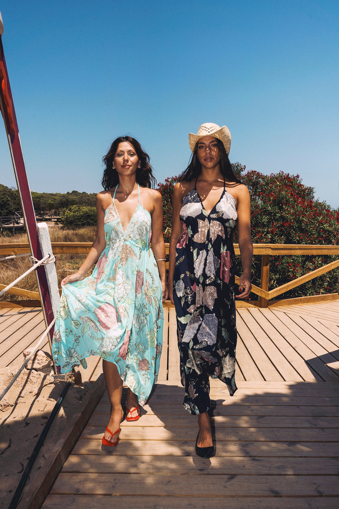 ariella linen maxi dress Ariella Maxi Dress — Turquoise – OOTO CLOTHING