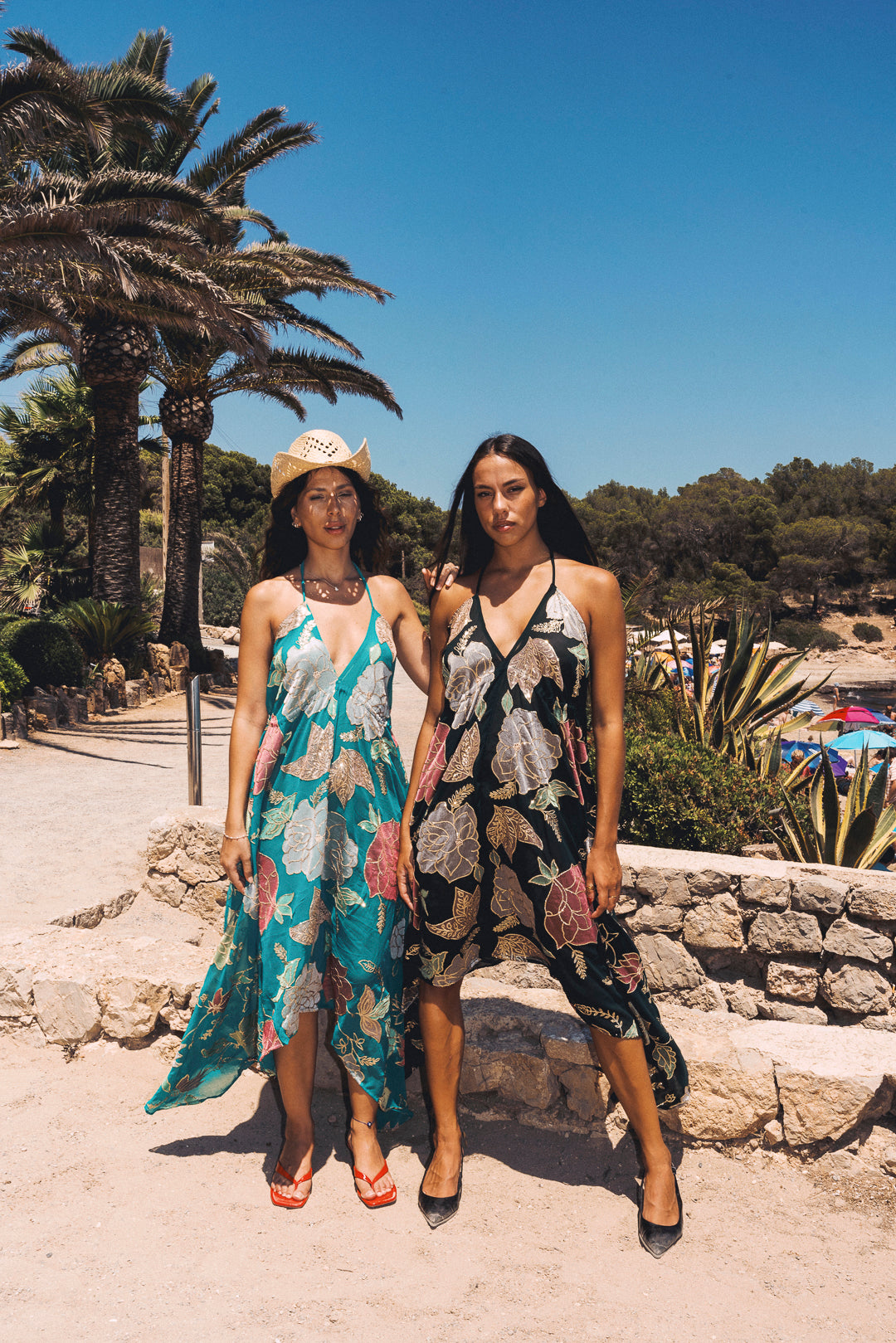 Ariella Maxi Dress — Dark forest