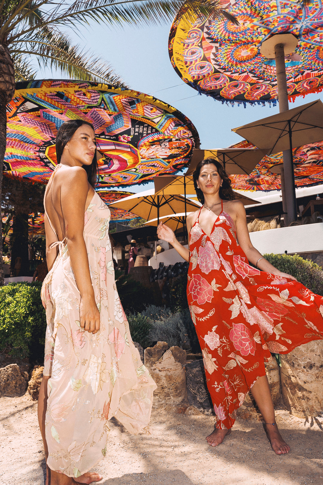 Ariella Maxi Dress — Scarlet Red