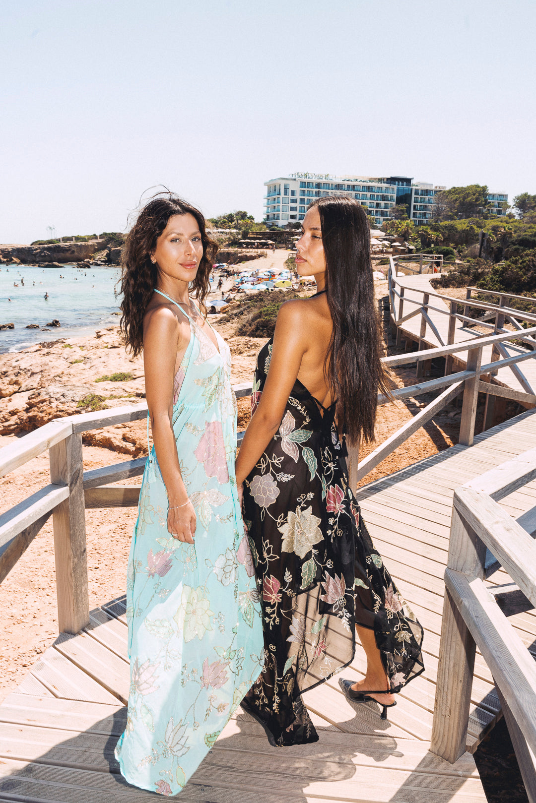 Ariella Maxi Dress — Black