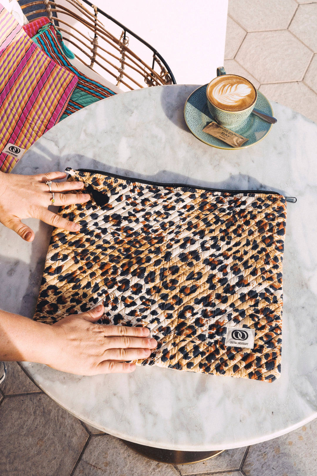 Laptop Case - Leopard print