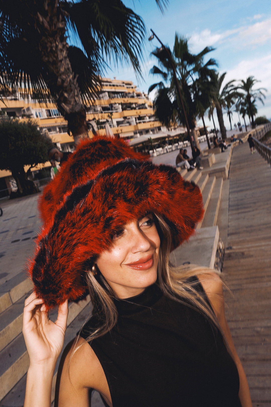 Red and Black Mega Floof