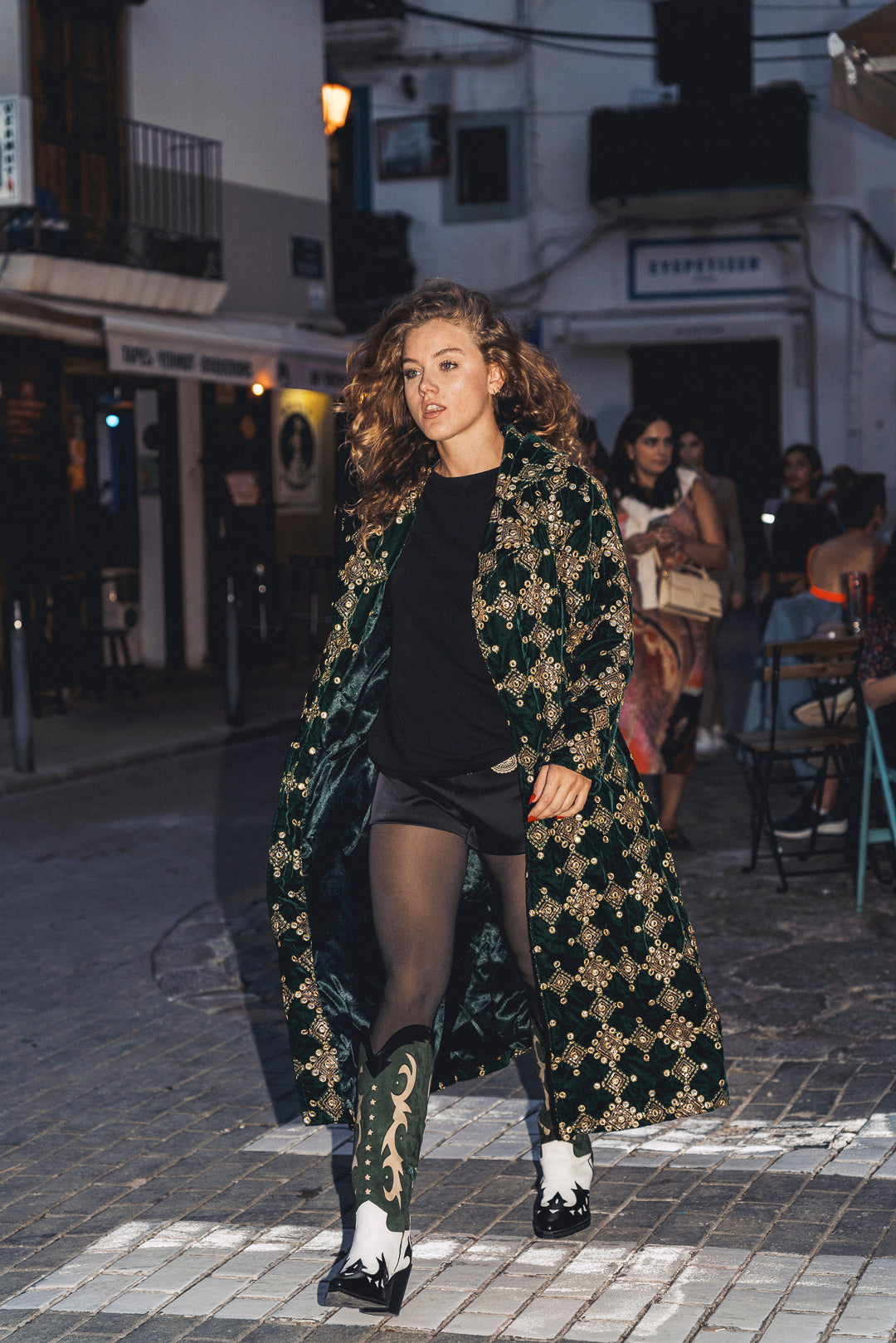 THE EMPRESS Coat - Emerald Green