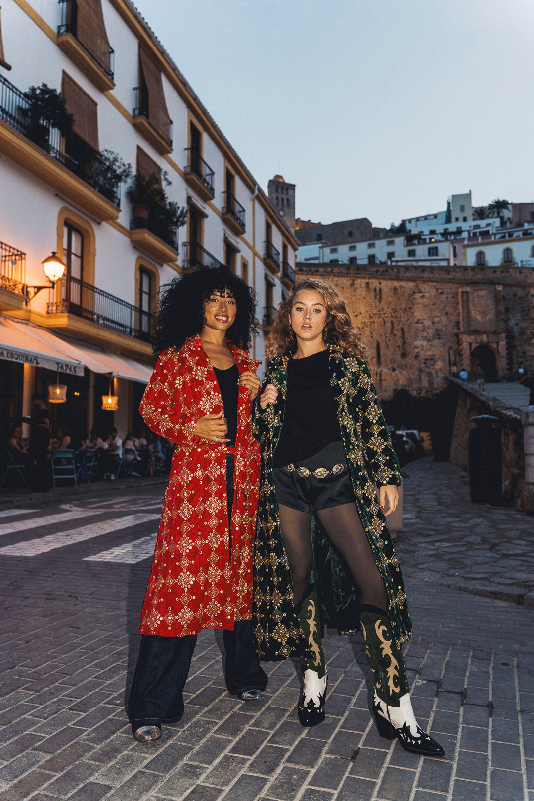 THE EMPRESS Coat - Emerald Green