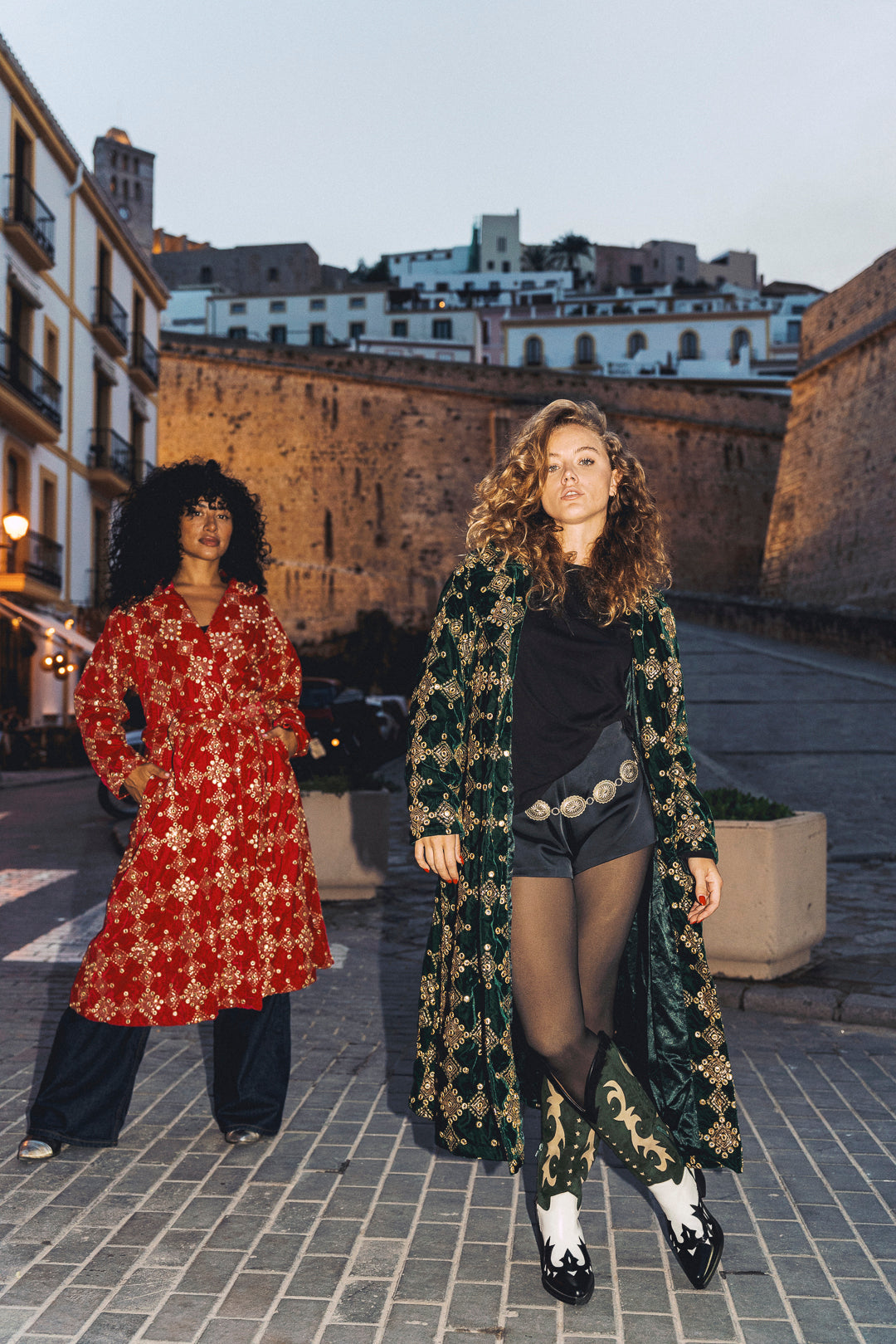 THE EMPRESS Coat - Emerald Green