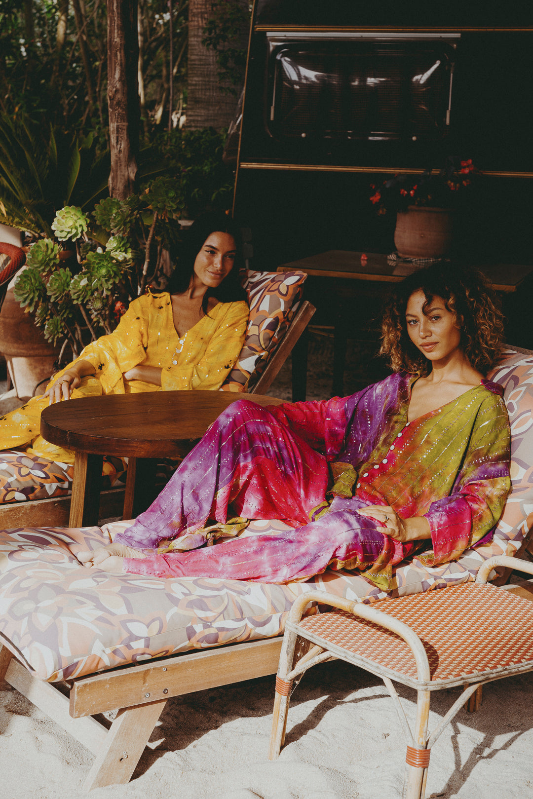 'Soleil ' LOUNGE SET Shirt - Yellow