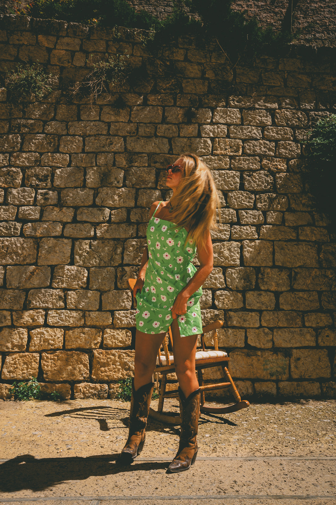 DELIAH DRESS Green