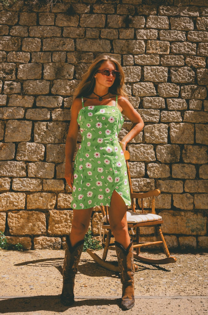 DELIAH DRESS Green