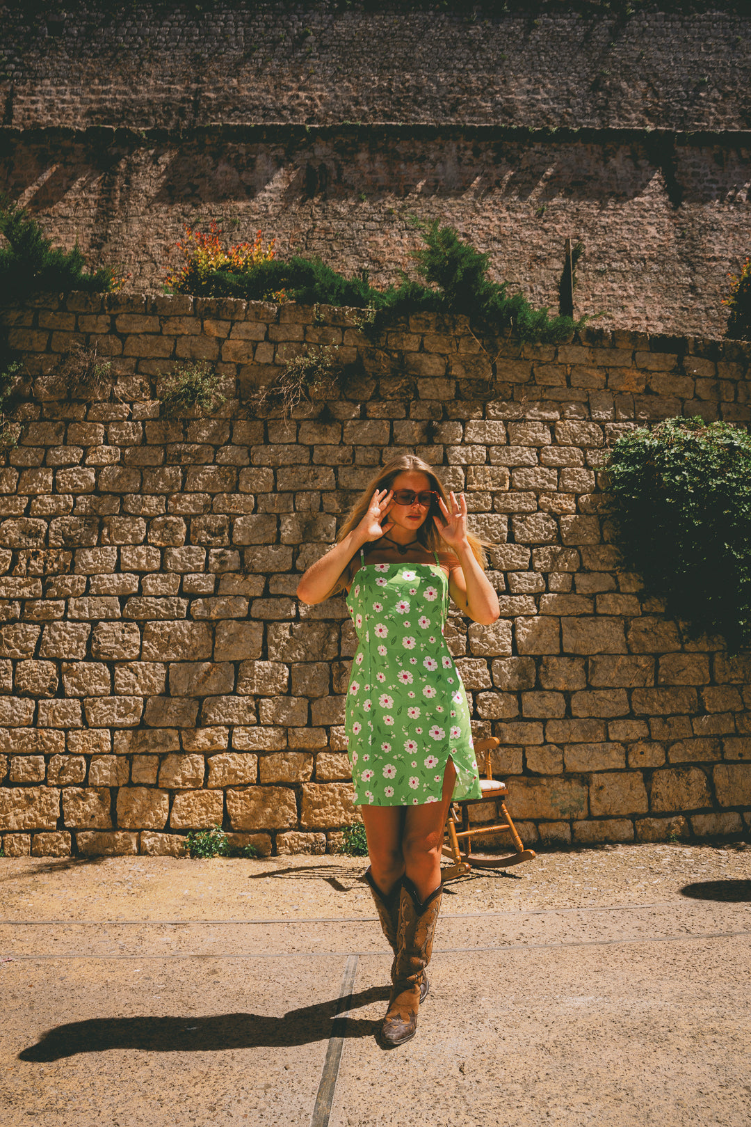 DELIAH DRESS Green