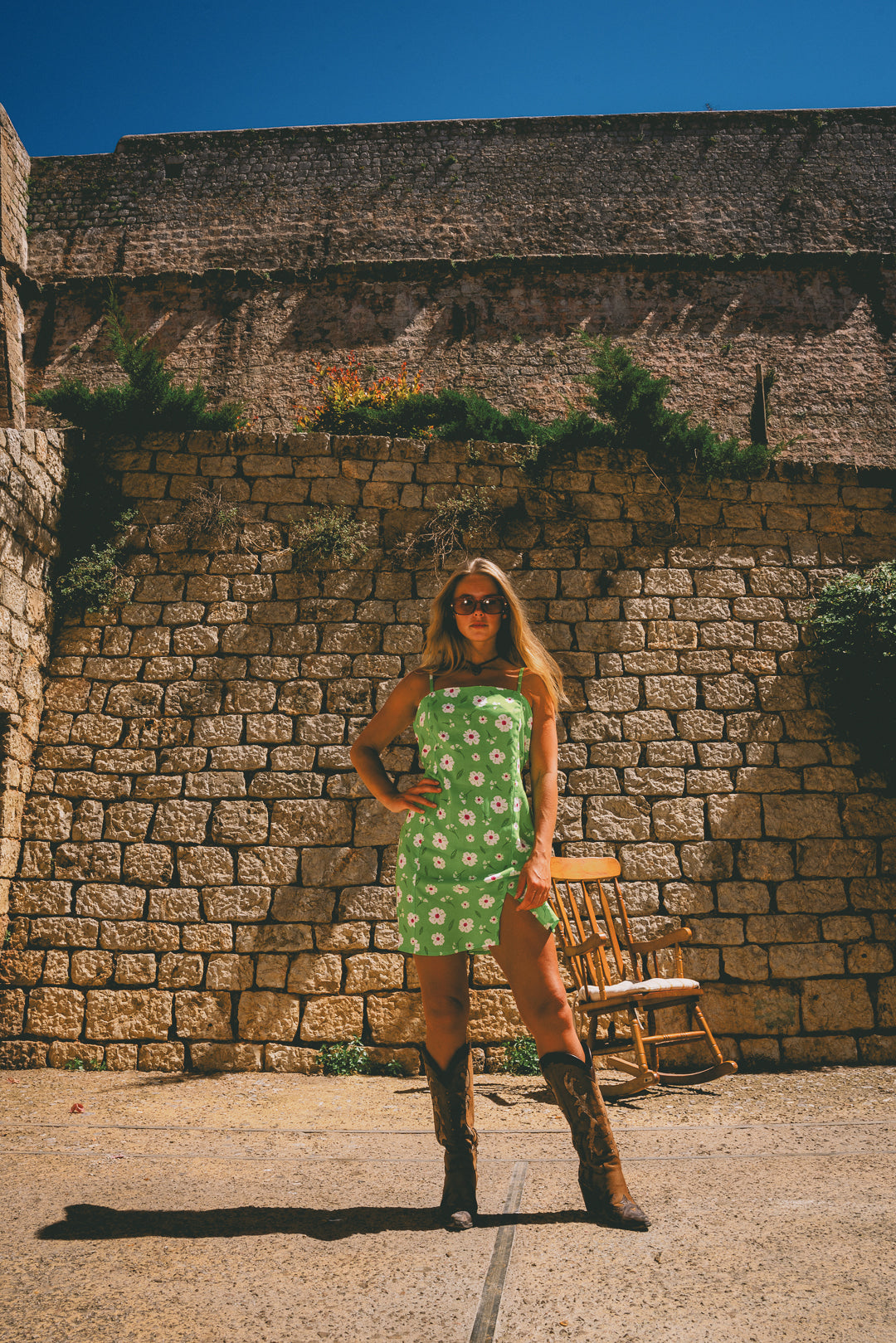DELIAH DRESS Green