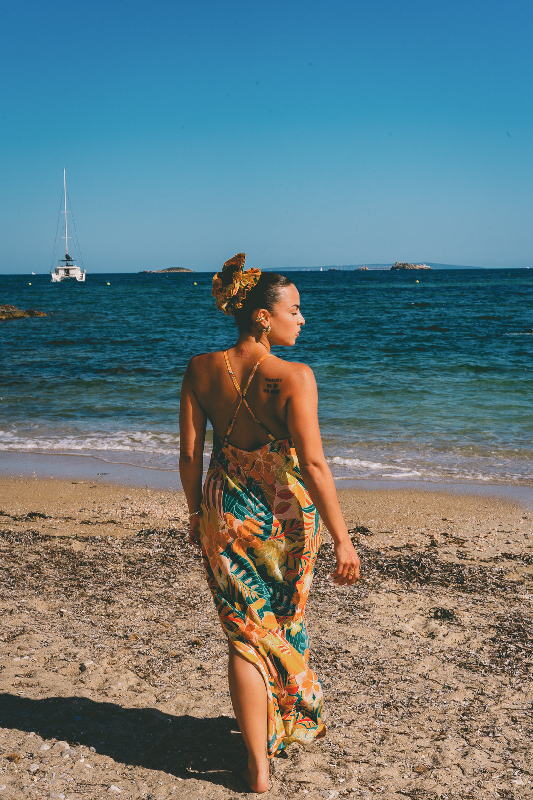 Wylder Wise Dress - Tropical green