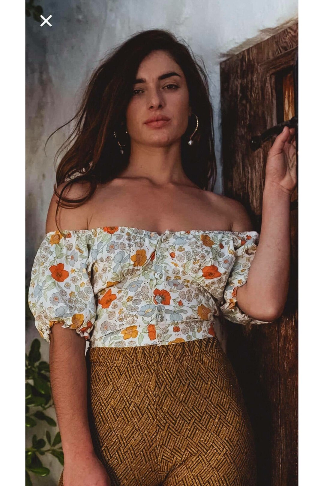 PAMMY Top - Vintage Floral