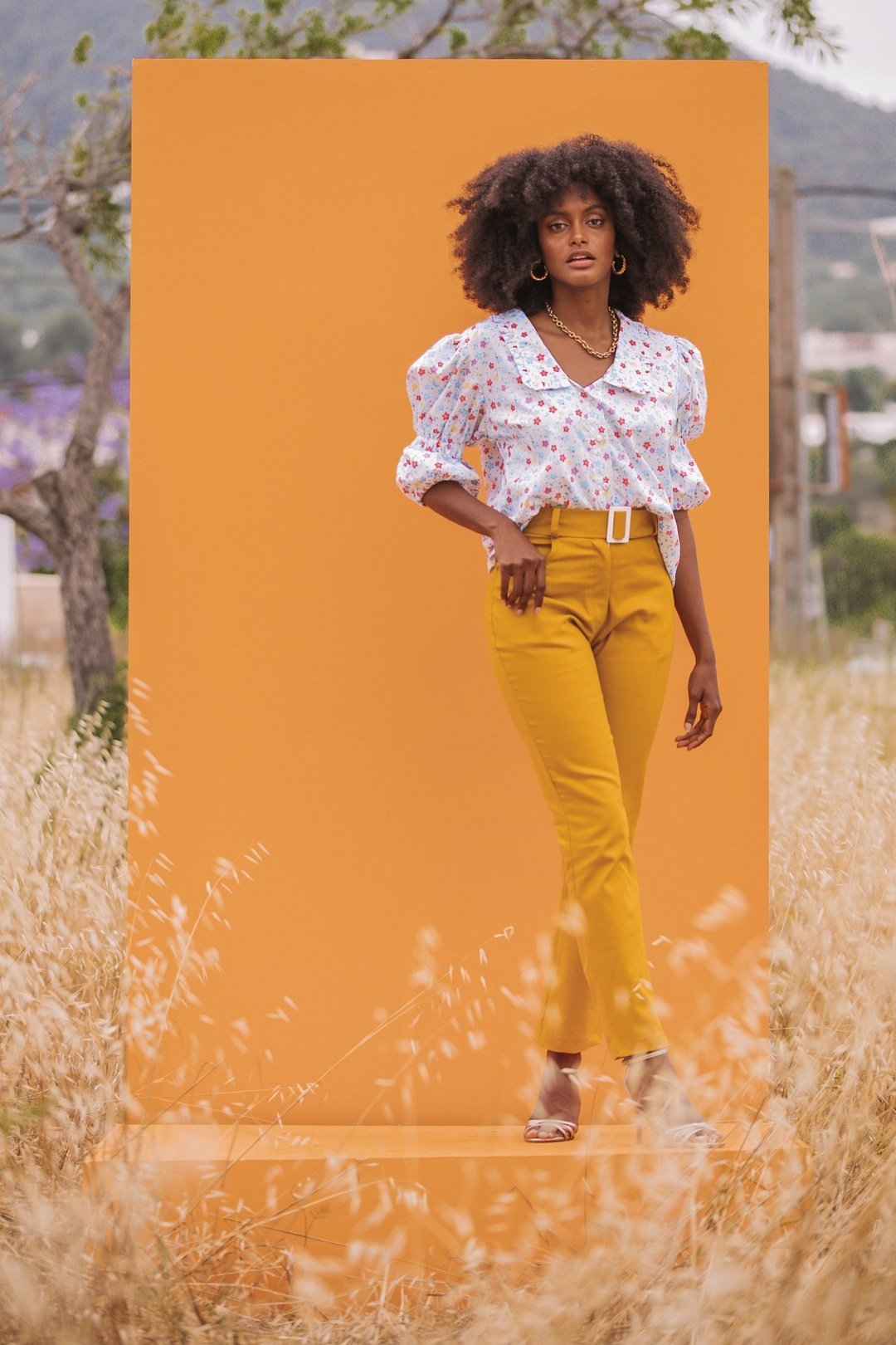 ABBY Pants - Mustard