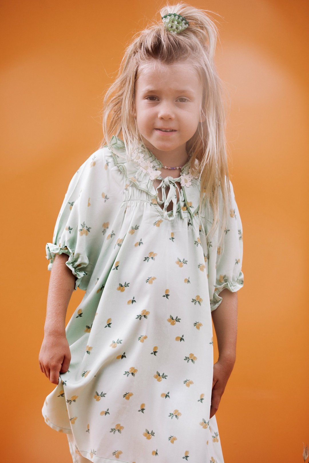 DAISY Dress Green Floral