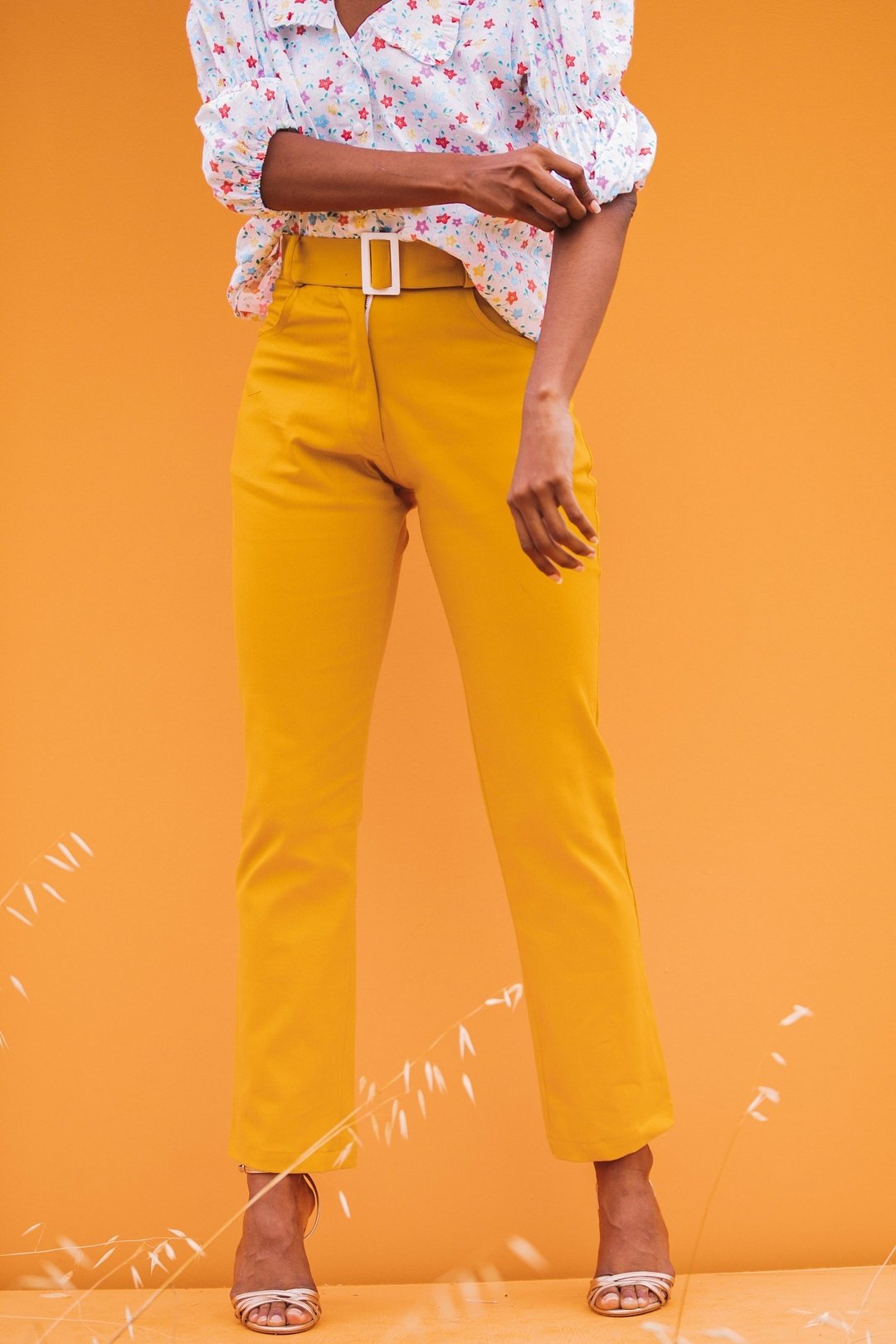 ABBY Pants - Mustard