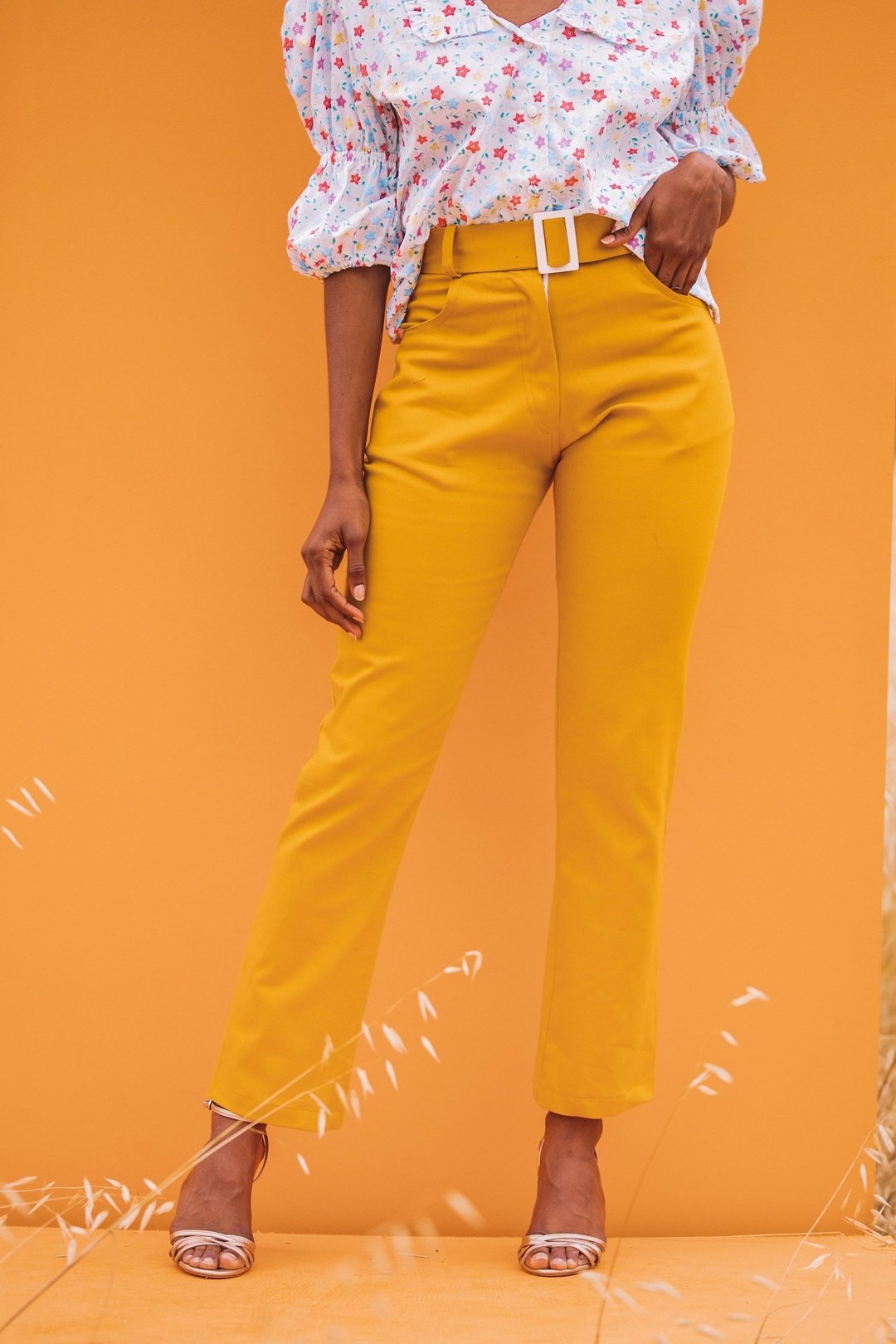 ABBY Pants - Mustard