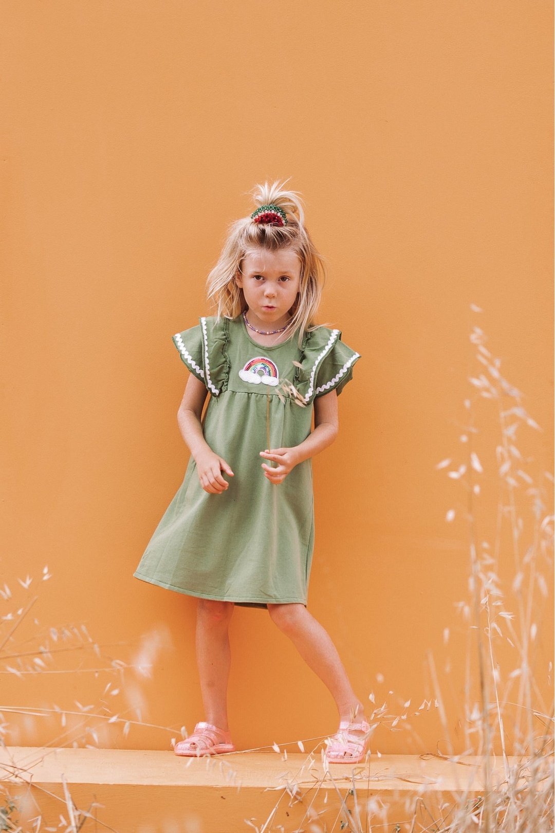 OVER THE RAINBOW Dress - Green