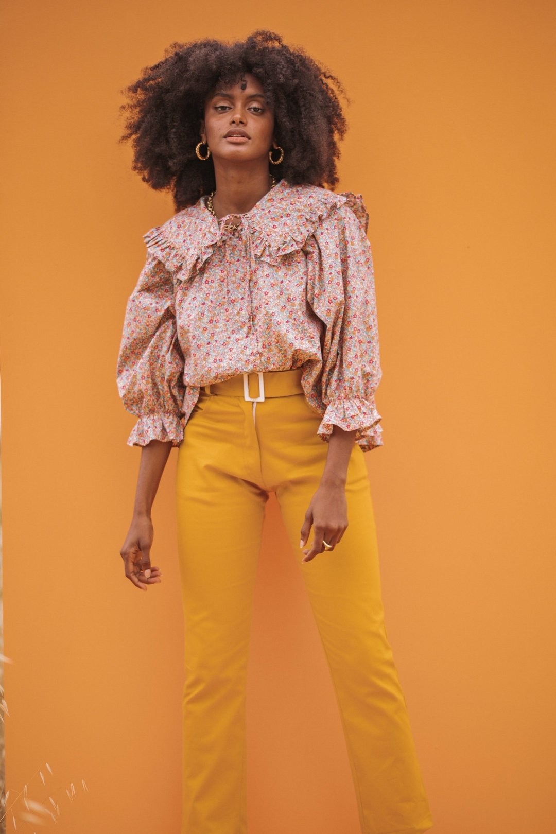 ABBY Pants - Mustard
