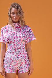 FIFI Playsuit- Pink Floral