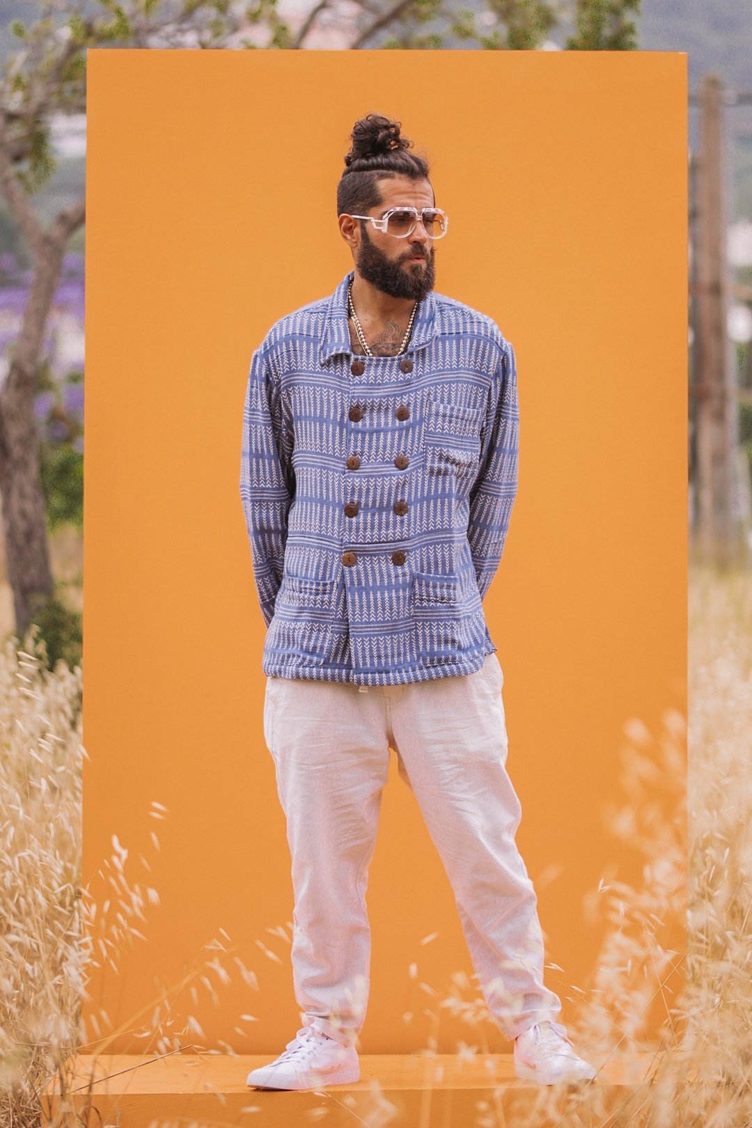 Billy Build Jacket 'BILLY' Woven double breasted mens Jacket – OOTO CLOTHING