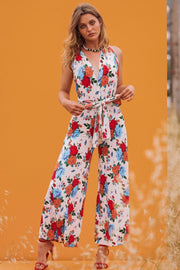 CREAM & ROSES Print Multiway Wrap Jumpsuit