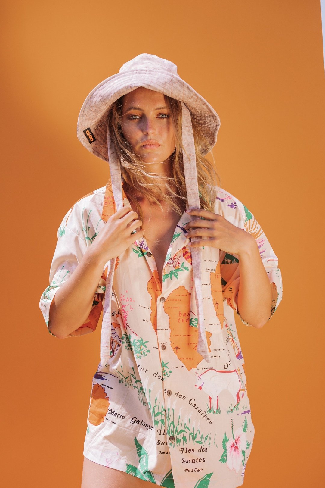 BRIMA Bucket hat Beige