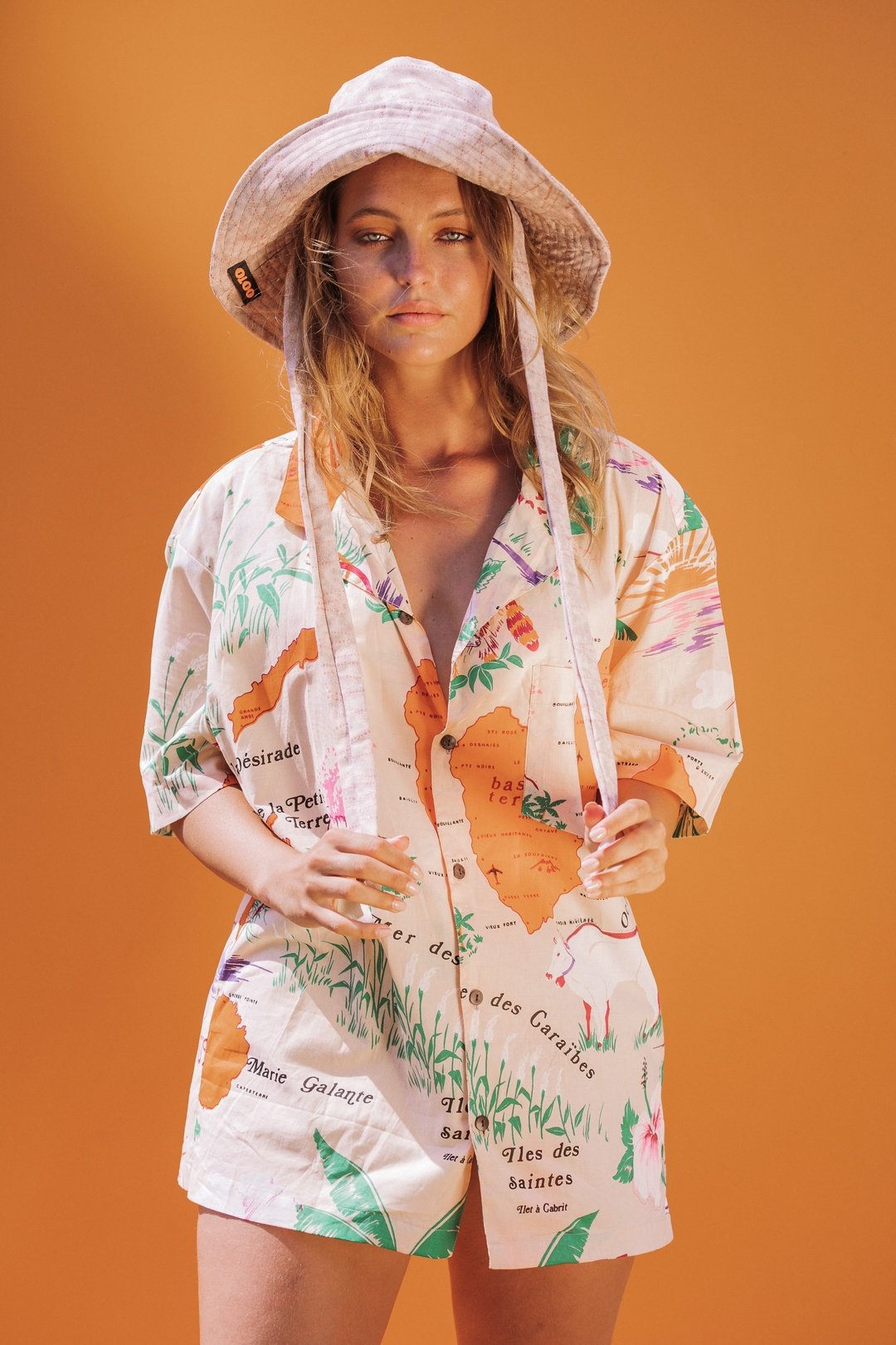 BRIMA Bucket hat Beige