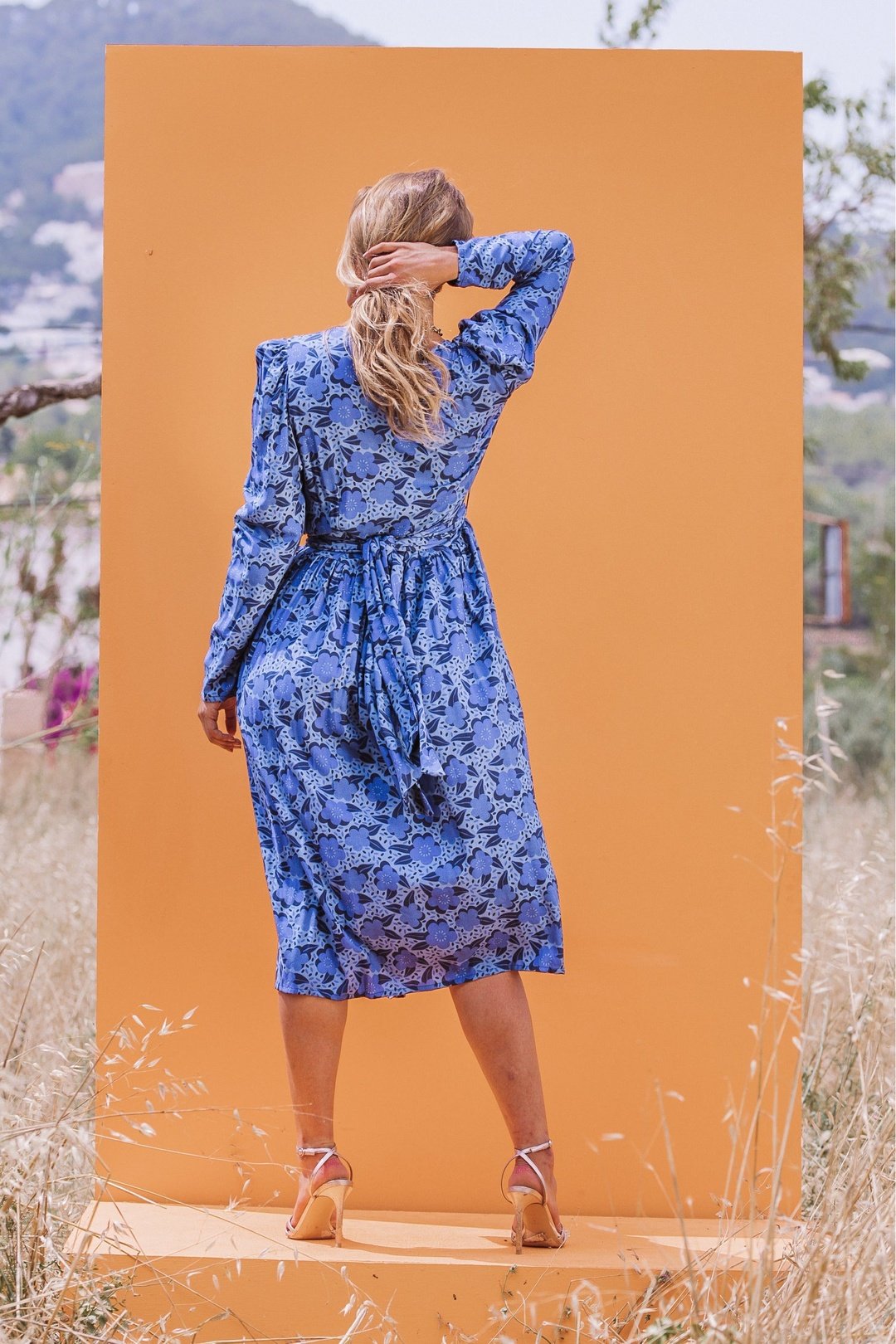 FABIANA Dress - Blue