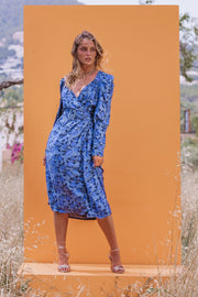 FABIANA Dress - Blue