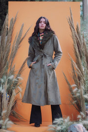 THE DUCHESS Coat - Moss
