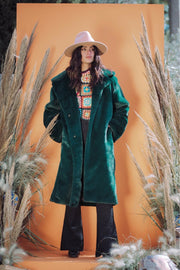 BUFFY faux fur coat - Castleton Green