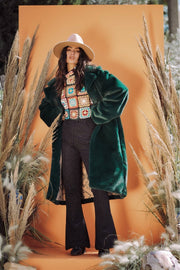 BUFFY faux fur coat - Castleton Green