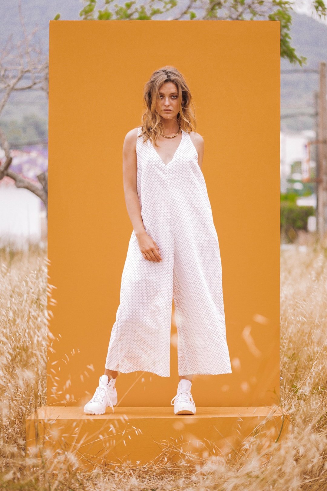 DANNA White Linen Jumpsuit – OOTO CLOTHING