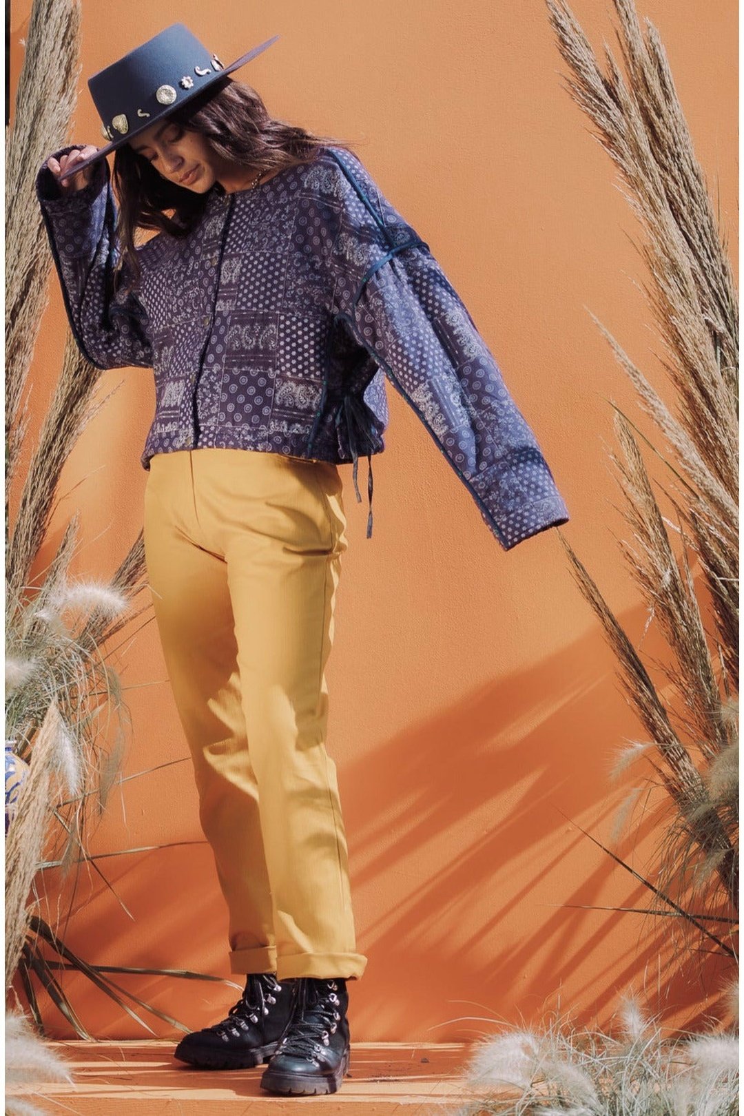 BONNIE patchwork quilted jacket