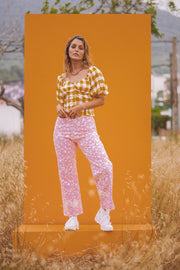 JESSE Gingham Blouse