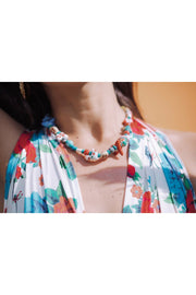 BIBI Ceramic bead necklace
