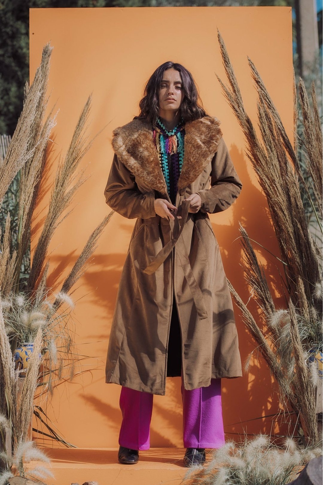 THE DUCHESS Coat - Brown