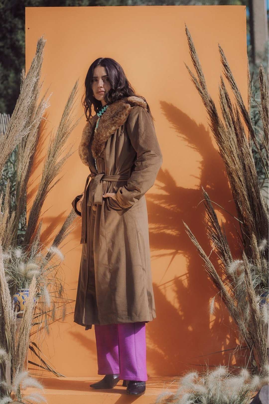 THE DUCHESS Coat - Brown