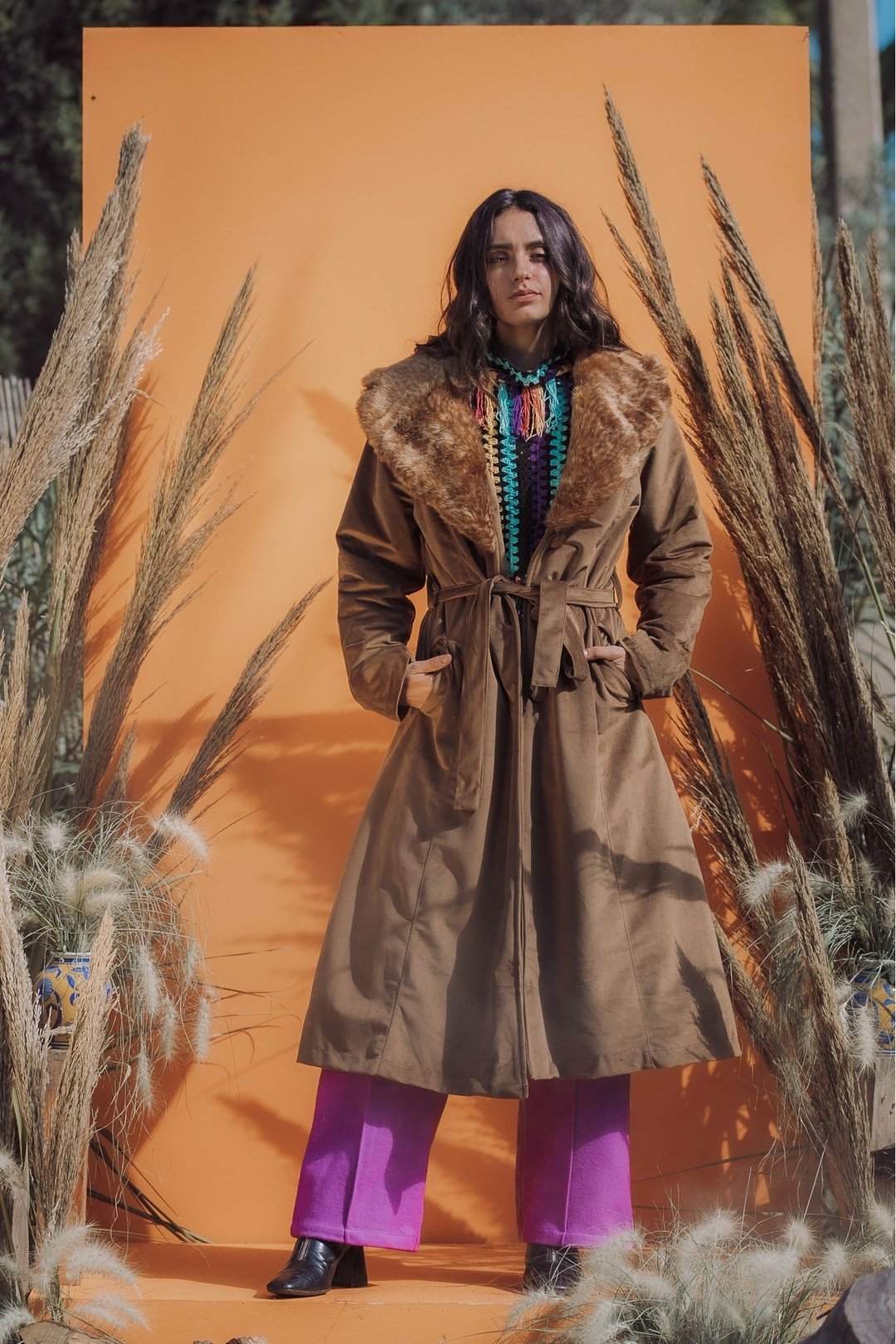 THE DUCHESS Coat - Brown
