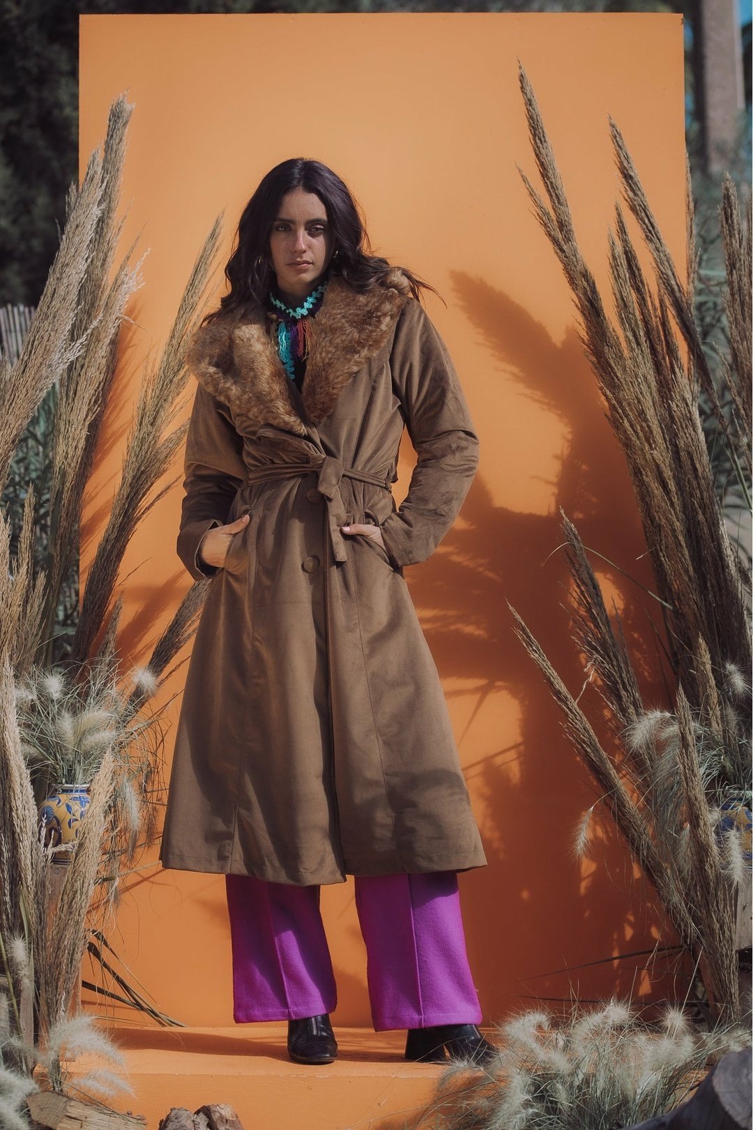THE DUCHESS Coat - Brown