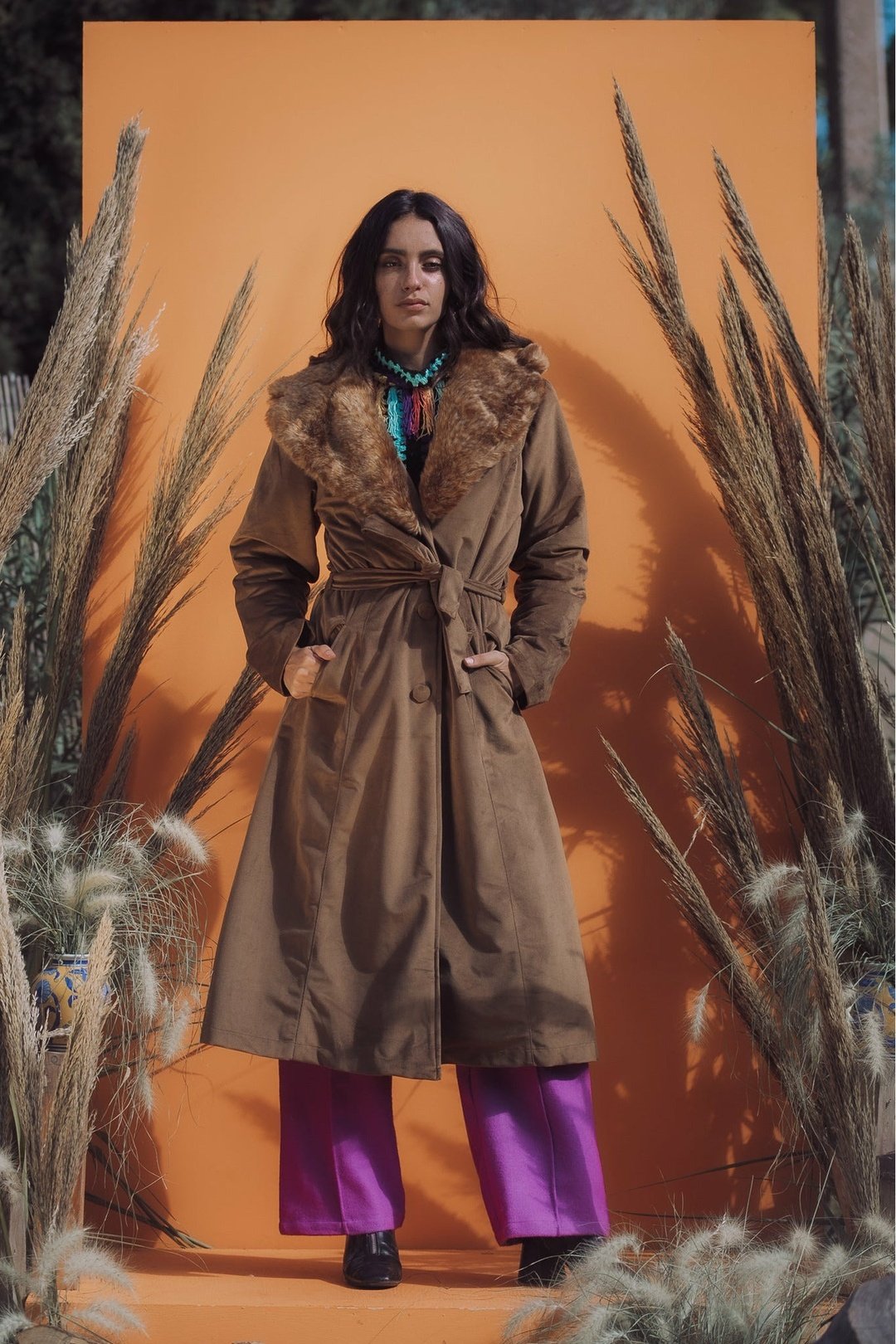 THE DUCHESS Coat - Brown