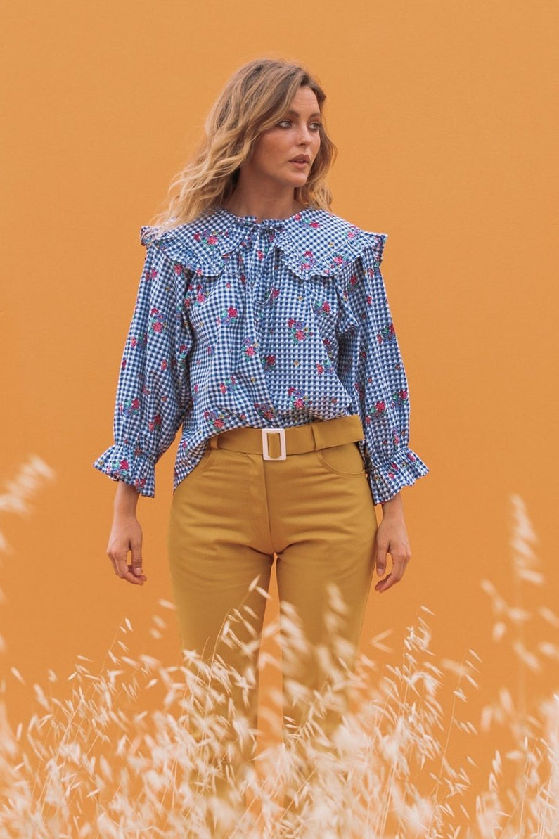 BESS Check & Floral - Check
